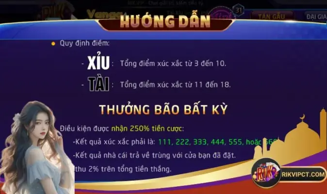 Sức Hấp Dẫn Của Game Tài Xỉu Rikvip – 3 Lý Do Khiến Cược Thủ Mê Mẩn 1 Tham gia ngay để biết được sức hấp dẫn của game Tài Xỉu Rikvip